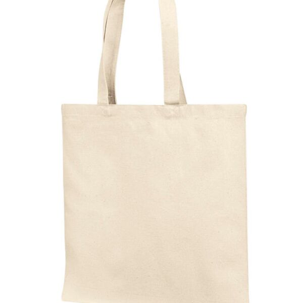 Cotton Canvas Tote Bag With Self Fabric Handles Thumbnail