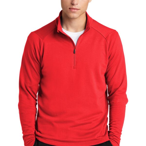 Lightweight French Terry 1/4 Zip Pullover Thumbnail