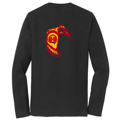 Thunderbird Adult Long Sleeve Tee Back Logo Thumbnail